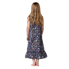 Load image into Gallery viewer, Girls back view of charismas themed nightie