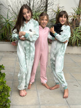 Load image into Gallery viewer, Kids in cosy cotton fleece onesie