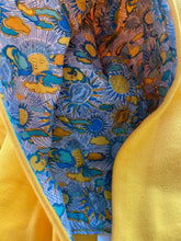 Load image into Gallery viewer, Onesie hoodie lined in liberty cotton fabric