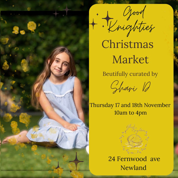 Find us at the Christmas Market - 17 & 18 November