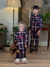 Load image into Gallery viewer, Lucy - Girls Plaid PJ Set
