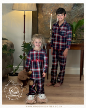 Load image into Gallery viewer, Liam - Boys Plaid PJ Sets

