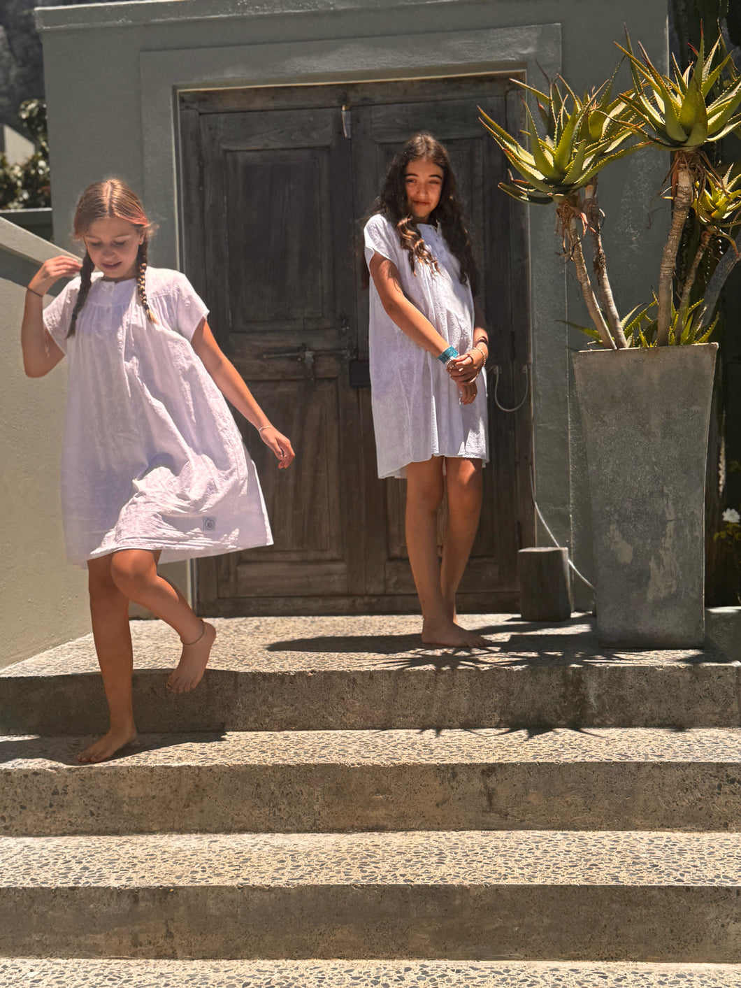 Gabi Girls' Embroidered  Summer Nightie