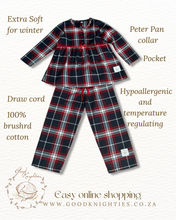 Load image into Gallery viewer, Lucy - Girls Plaid PJ Set
