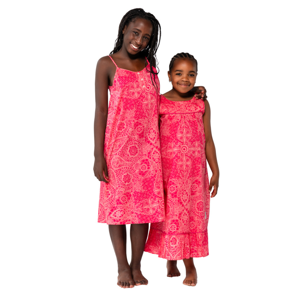 Leah Nightie - Liberty Cerise