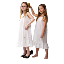 Load image into Gallery viewer, Leah Nightie - Anglaise Cotton
