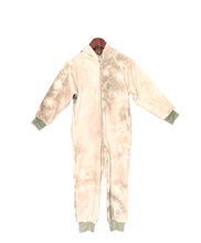 Load image into Gallery viewer, Kids cotton fleece onesie 

