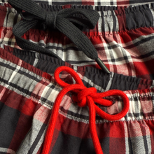 Load image into Gallery viewer, Plaid pyjama pants with drawstring
